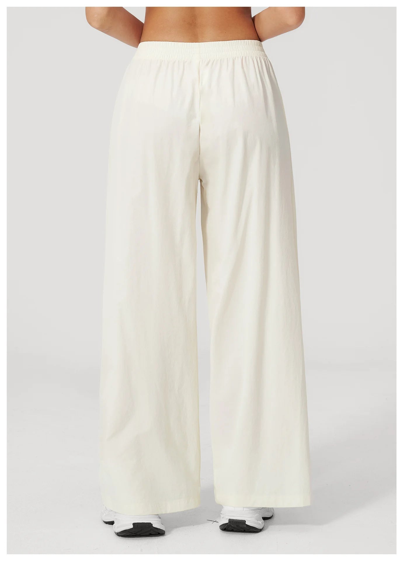 Loose Fit Contrasting Lines Sports Pants | Women's UV-Protection Yoga & Fitness Pants