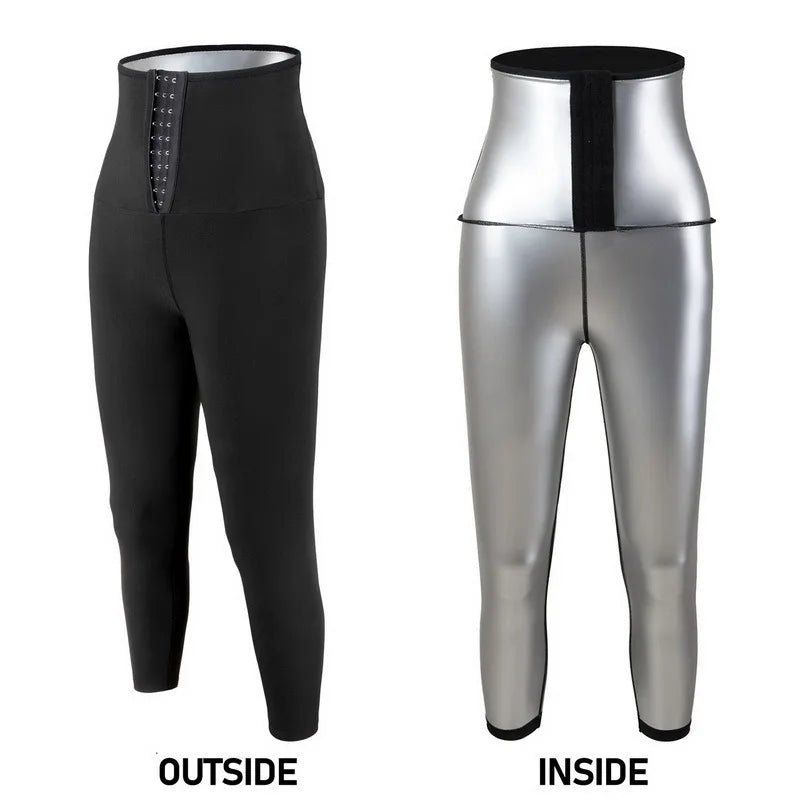 NLW Sauna Leggings Waist Trainer Shapewear  Pants