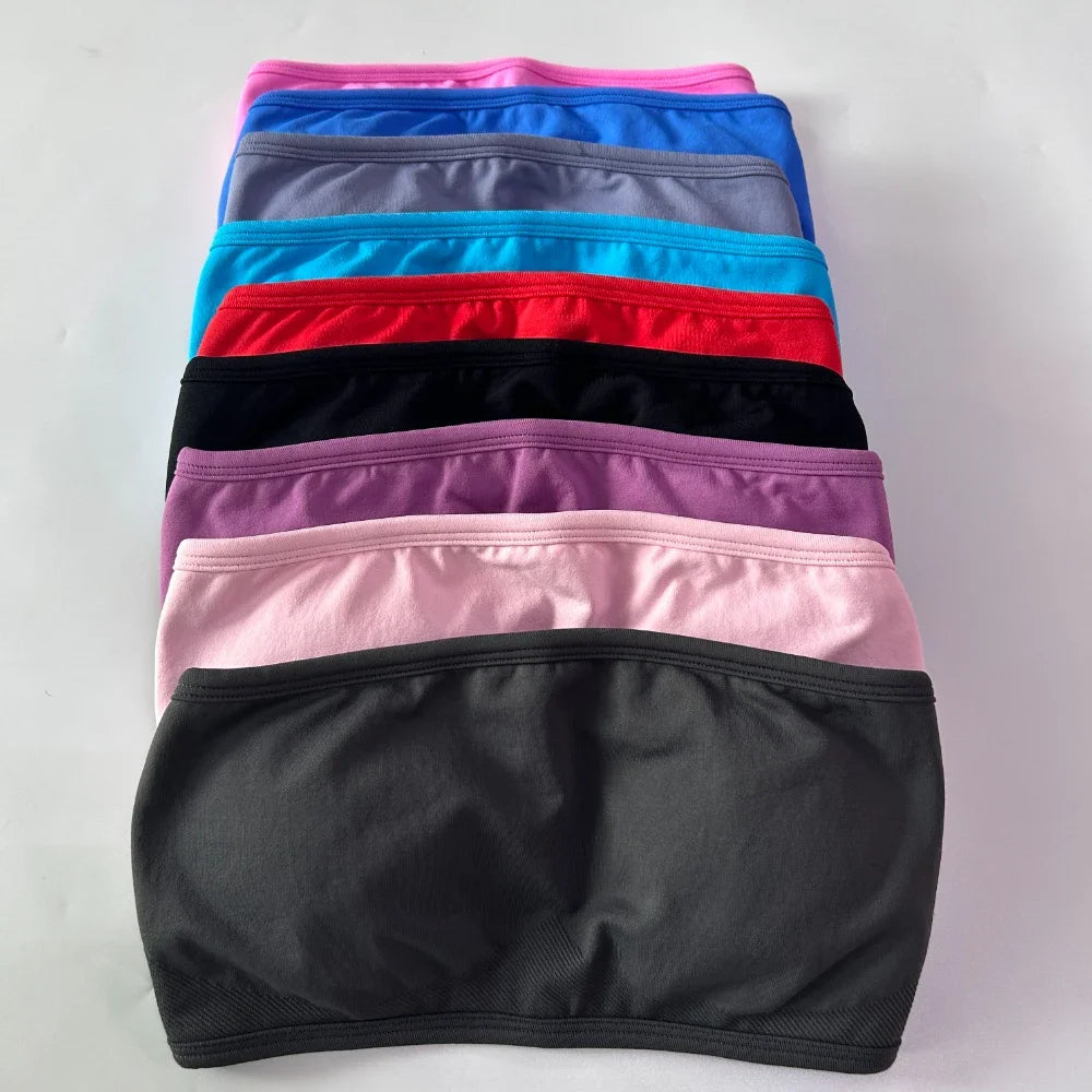 NLW Backless Bandeau Sports Bra