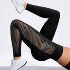 High-Waisted Butt-Lifting Gym Leggings – Seamless Tummy Control Yoga Pants