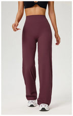 NLW Second-Skin Flared Leggings – Ultra-Elastic High-Waist Studio Yoga Pants