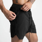 NLW Men's Summer Drawstring Workout Jogger Pants