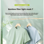 NLW Men Premium Bamboo & Cotton Cool Tee – Ultra-Soft Moisture-Wicking Summer T-Shirt