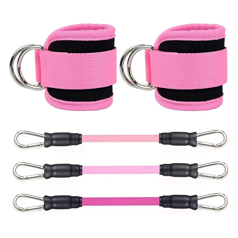 NLW Ankle Straps Resistance Bands Set
