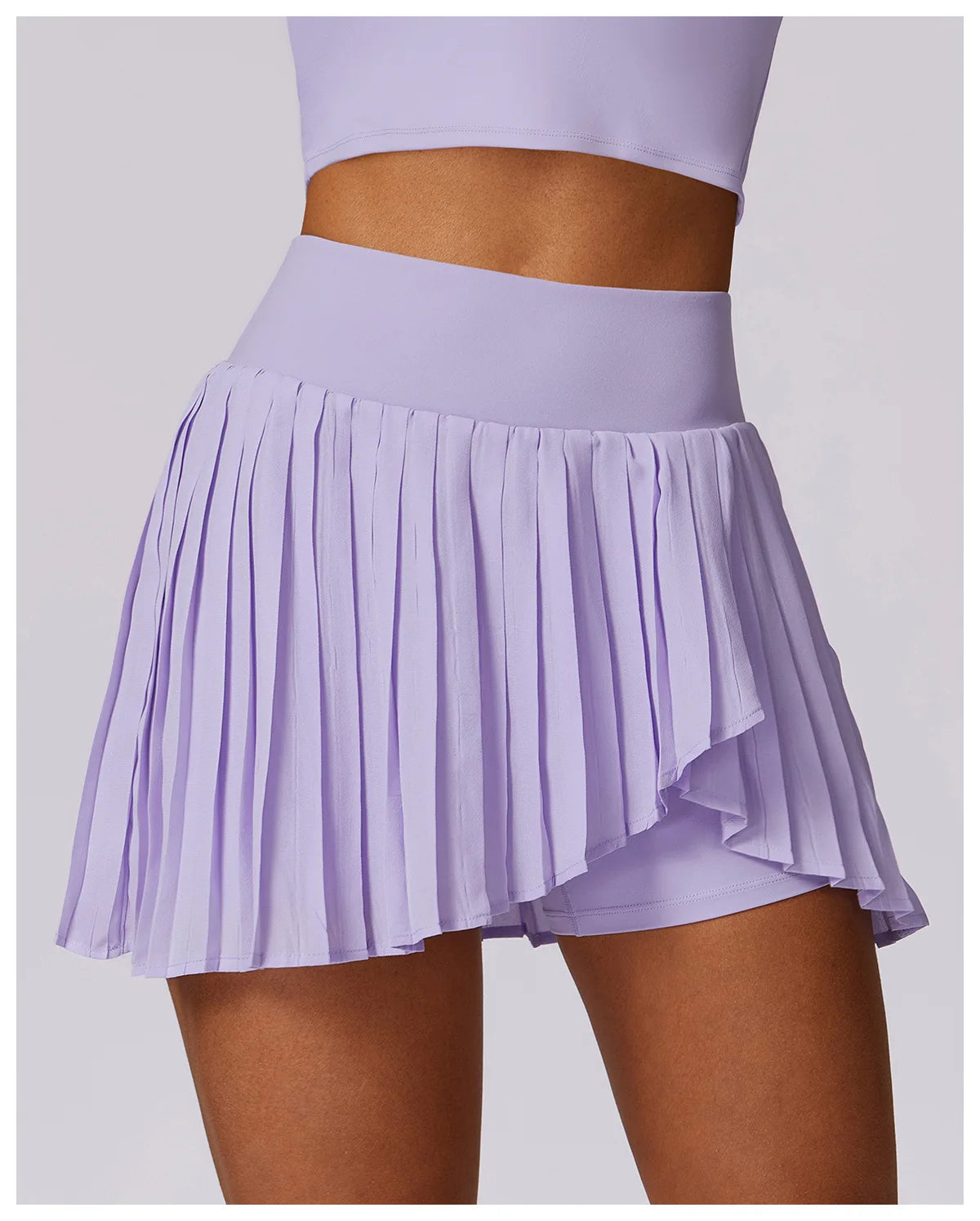 Solid Sports Running & Dance Skirt