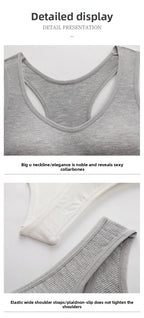 NLW Seamless Pure Cotton Sports Bra
