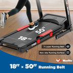 NLW Fitness Pro Treadmill with Bluetooth App