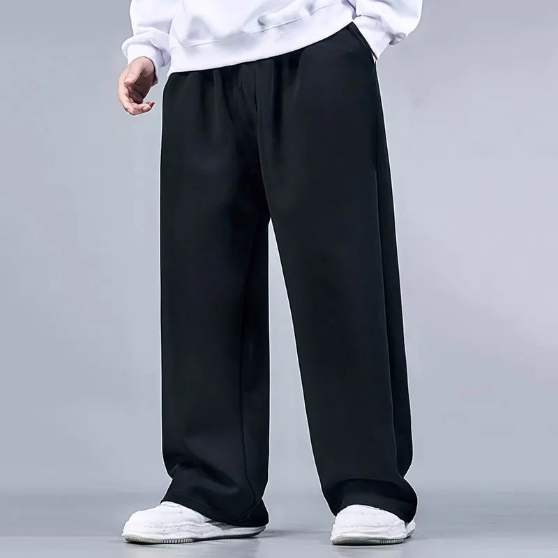 NLA Men's Plus Size 100% Cotton Sports Trousers