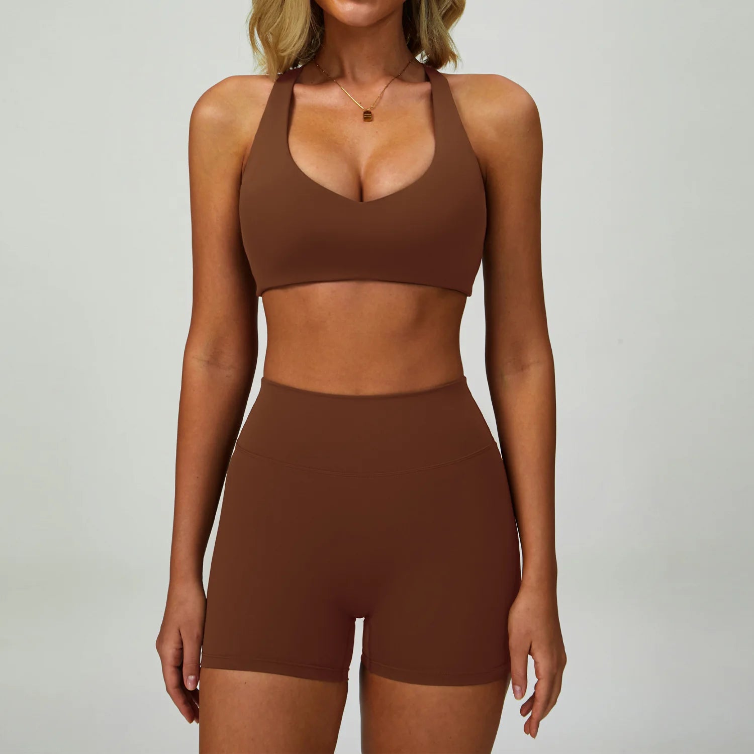NLW 2-3PCS  Women Fitness Set High Waist