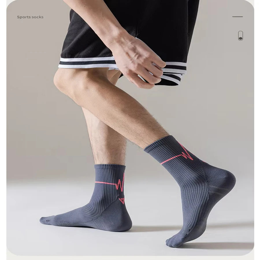 5 Pairs Professional Running Socks