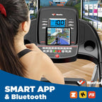 NLW Fitness Pro Treadmill with Bluetooth App