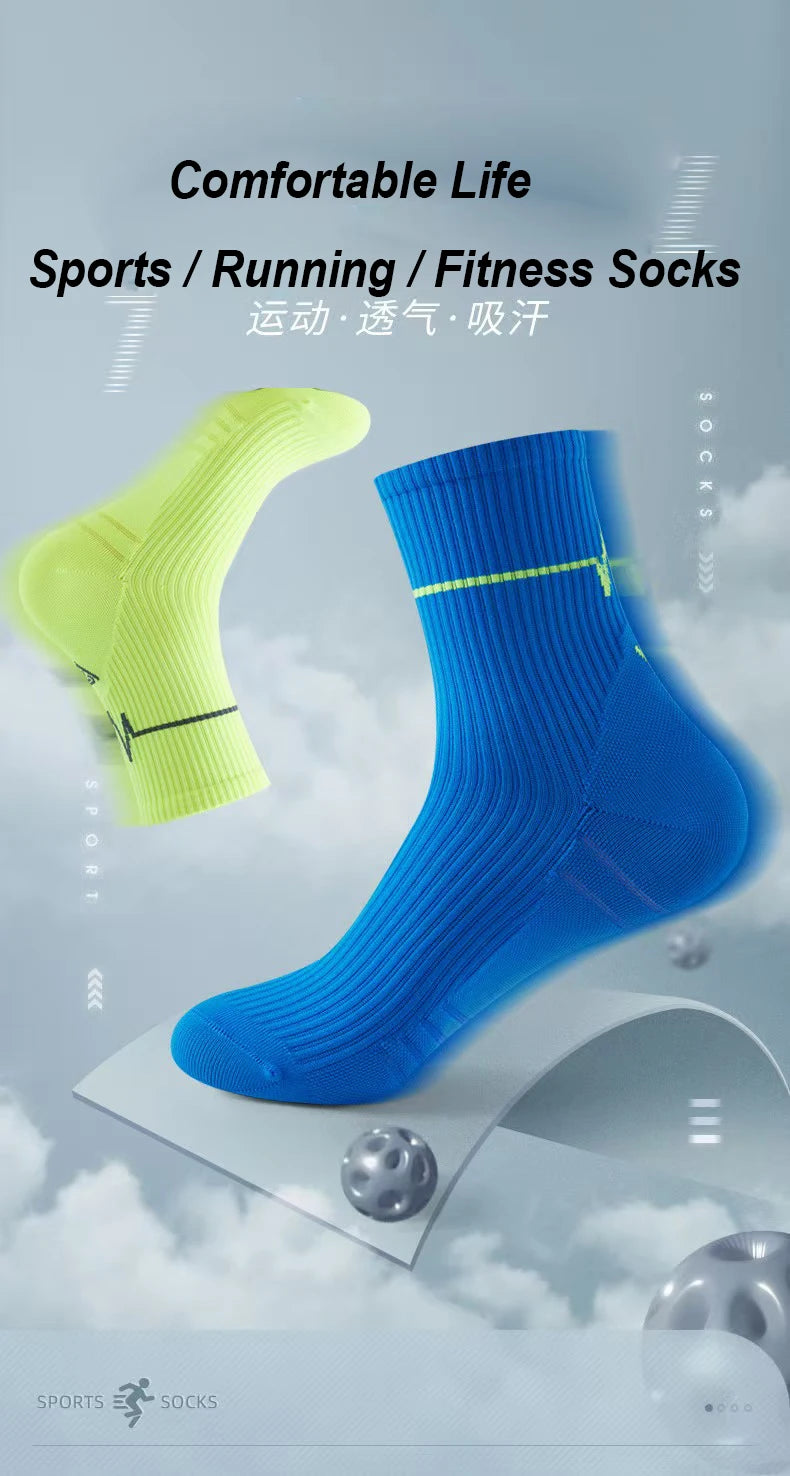 5 Pairs Professional Running Socks