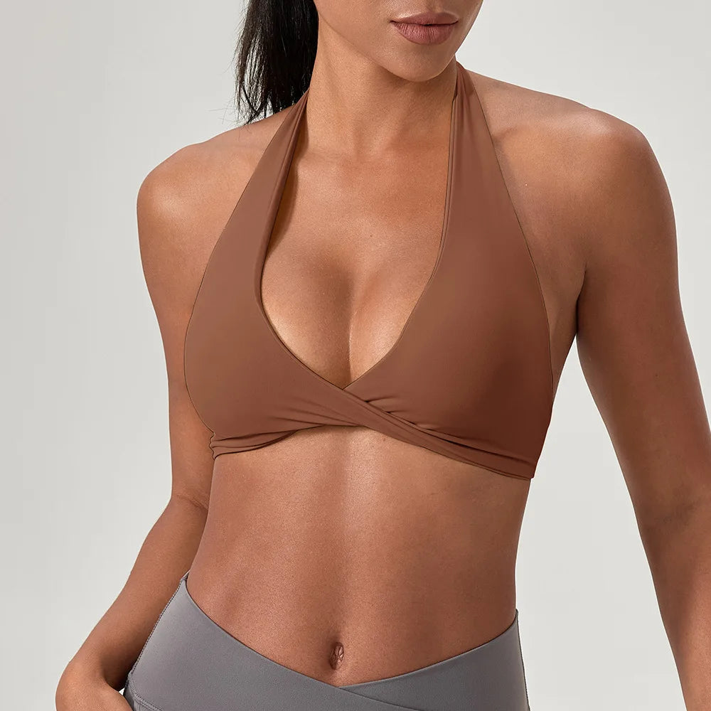 NLW Criss Cross Back Yoga sports Bras