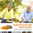 NLW Balincer Turmeric Curcumin with Ginger & Black Pepper – Joint Support & Anti-Inflammatory | 30/60/120 Capsules