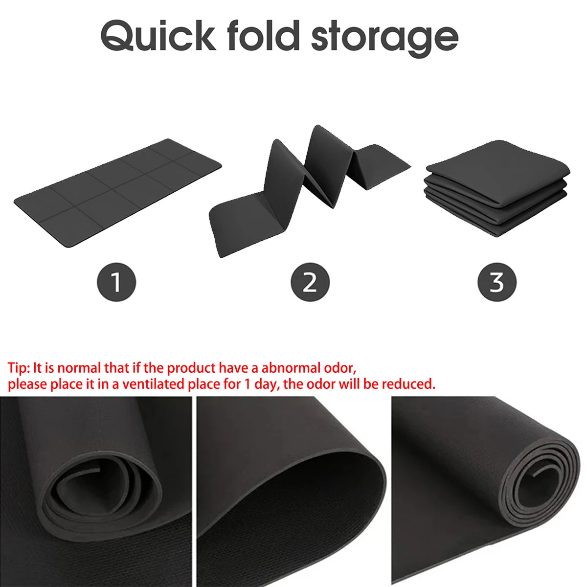 NLW Premium 6mm Foldable Exercise Mat