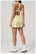 NLW Women's Short Workout Romper with Pocket