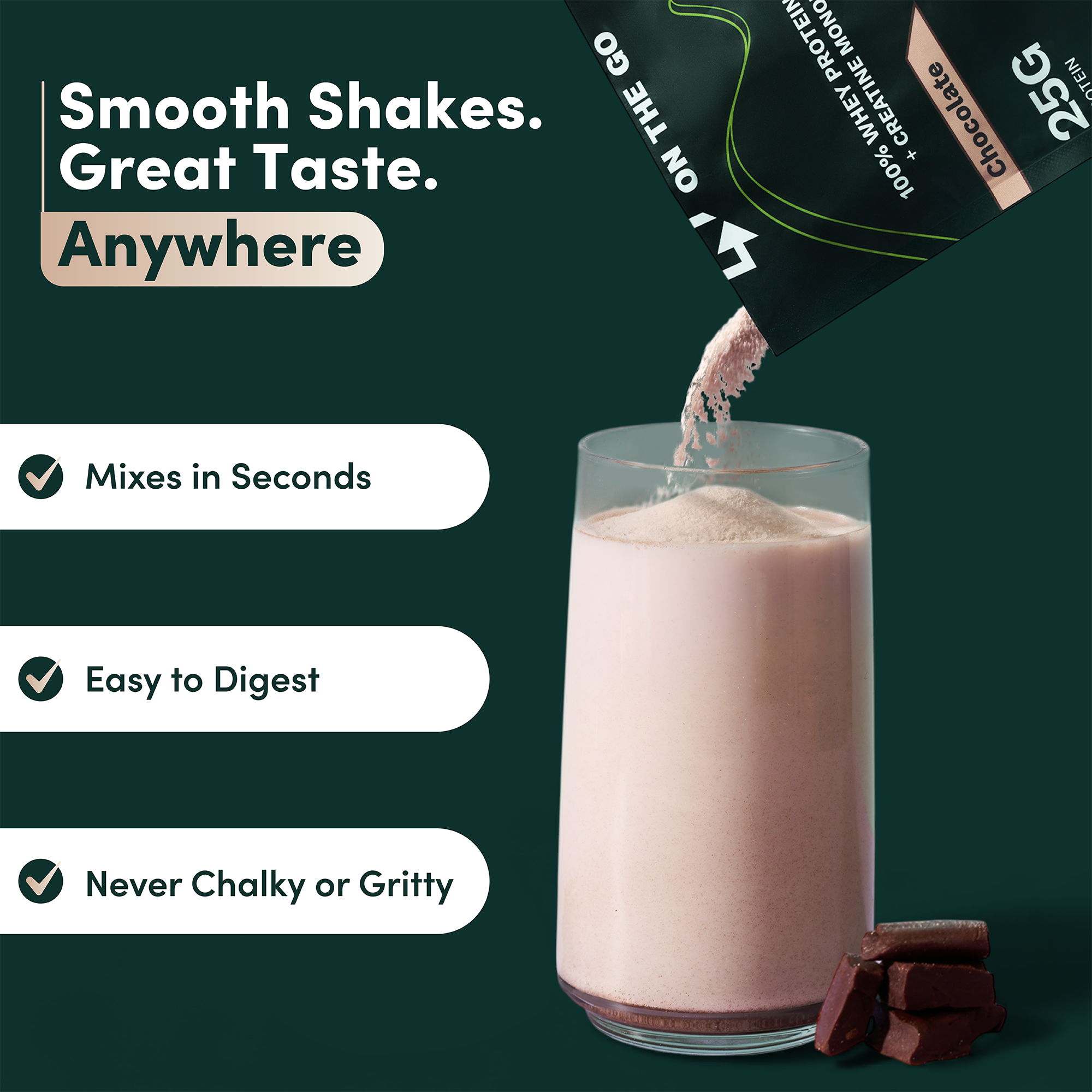 Whey Protein Isolate with Creatine | Single-Serve Packets