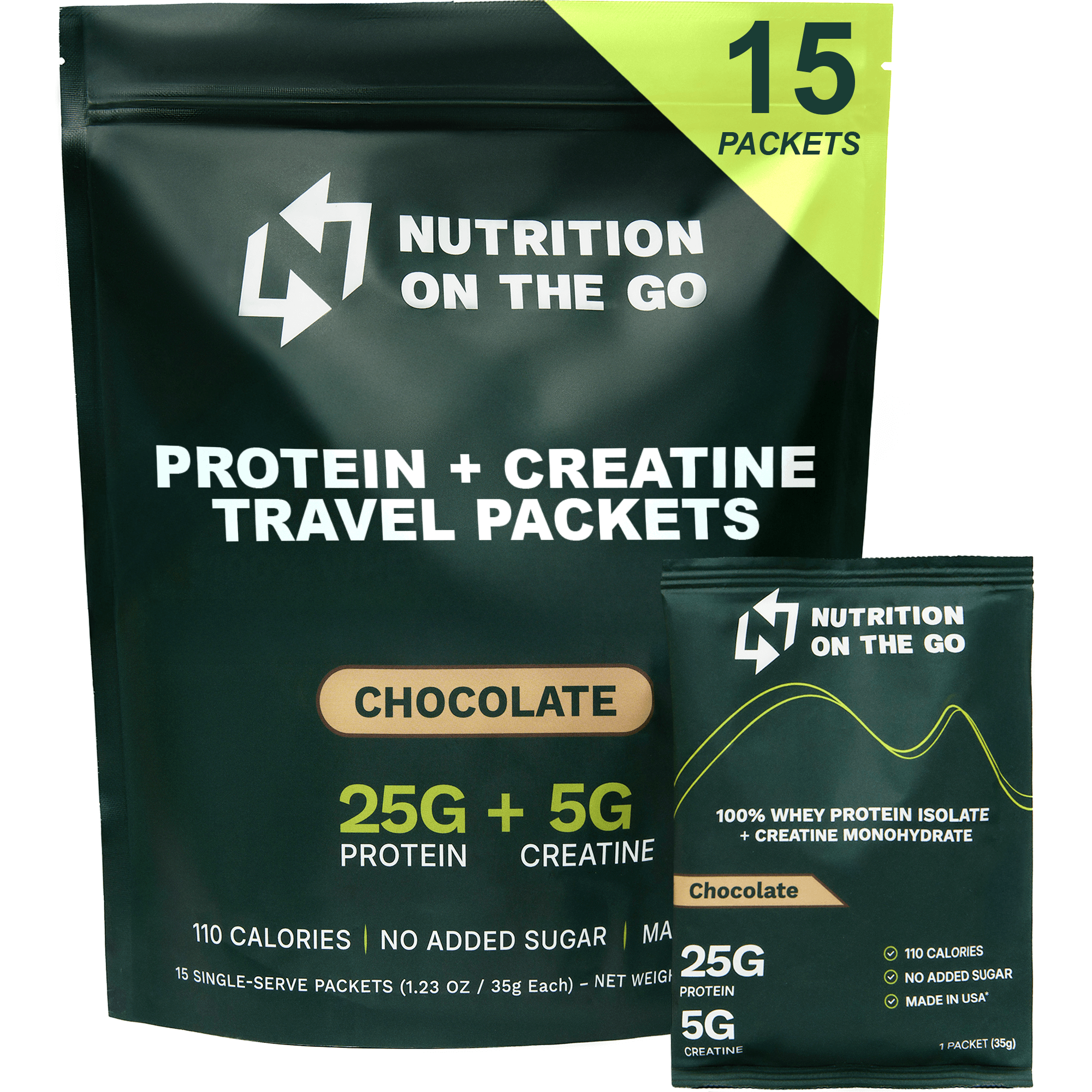 Whey Protein Isolate with Creatine | Single-Serve Packets