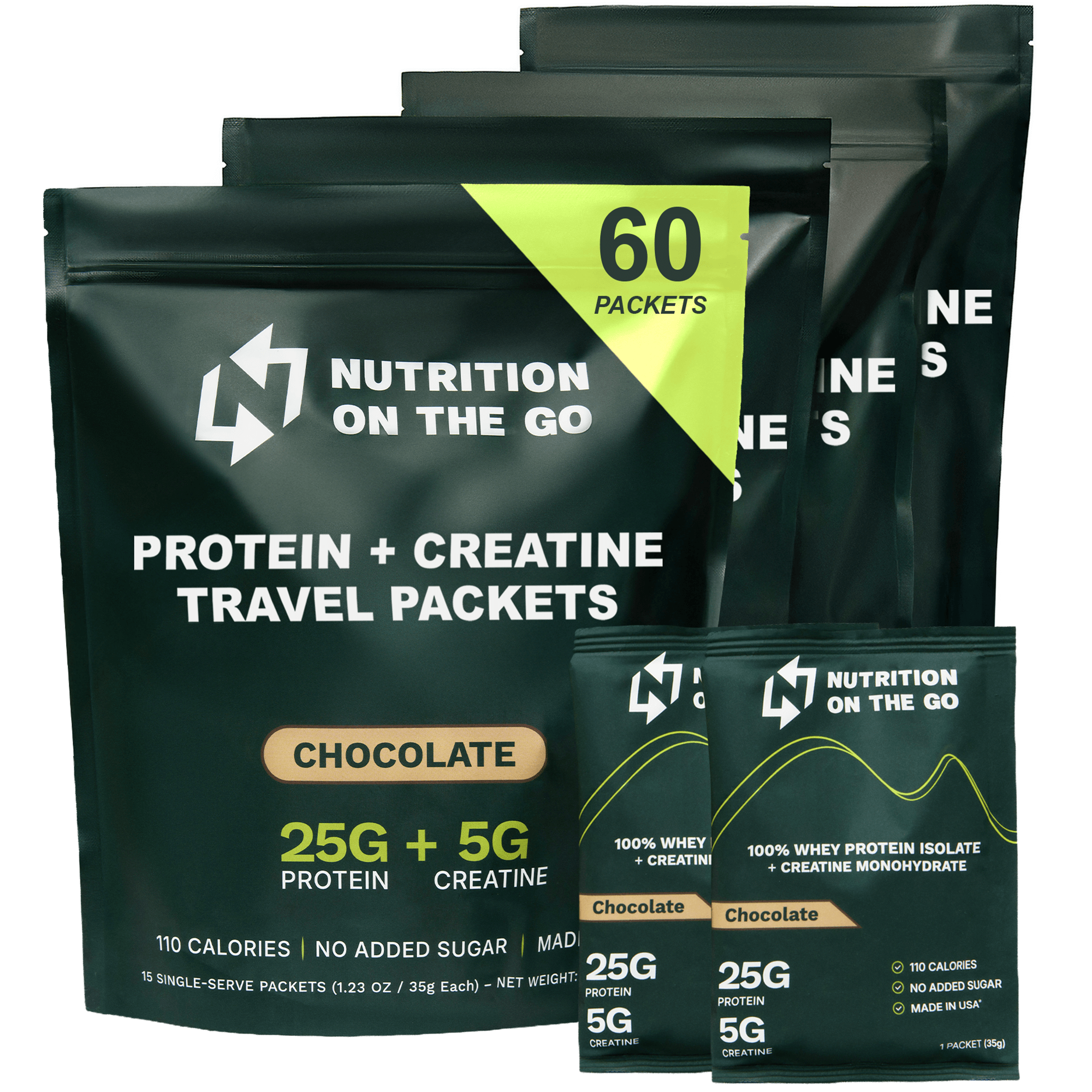 Whey Protein Isolate with Creatine | Single-Serve Packets