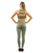 Huntington Leggings - Olive Green