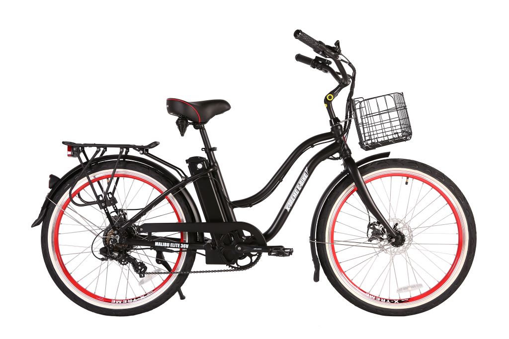X-Treme Malibu Elite Max 36 Volt Beach Cruiser Electric Bike