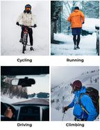 Full finger winter cycling gloves