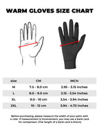 Full finger winter cycling gloves