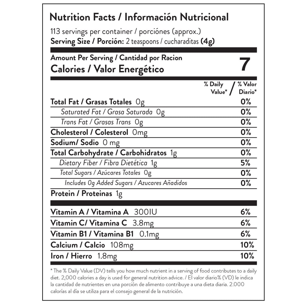Organic Moringa Powder - 16oz Pouch - Pure Superfood Supplement (1 lb)